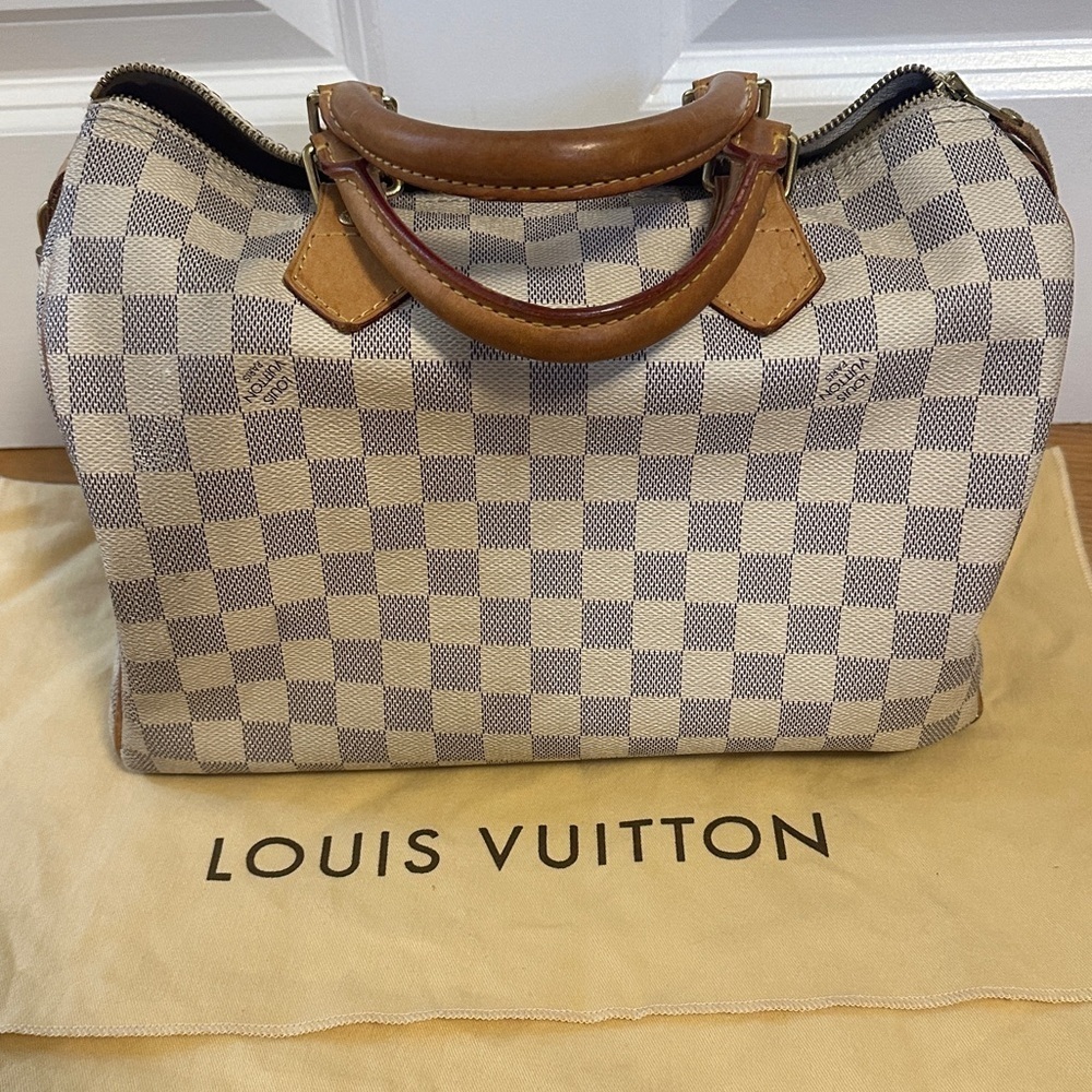 Louis Vuitton Damier Azur Speedy Excellent Condition - Picture 1 of 15